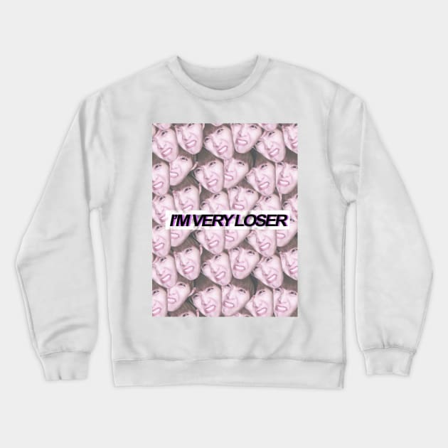 "I'M VERY LOSER" - J-Hope - Filled Design Crewneck Sweatshirt by oreokookie